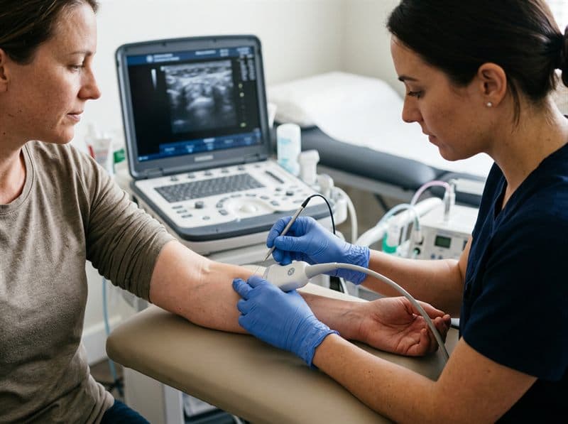 Electrólisis percutánea intratisular en fisioterapia en Monforte de Lemos