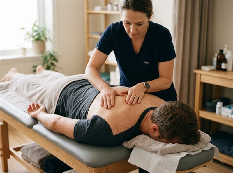 Terapia manual en osteopatía en Monforte de Lemos